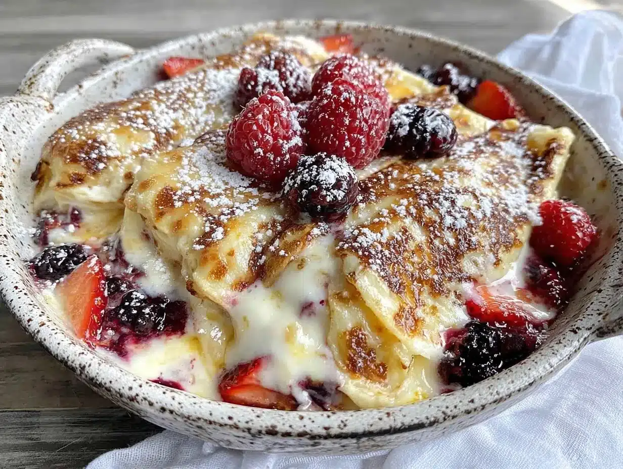 Cheese Blintz Casserole for One: Budget-Friendly Meal Prep 4 cheese blintz casserole for one preparation steps