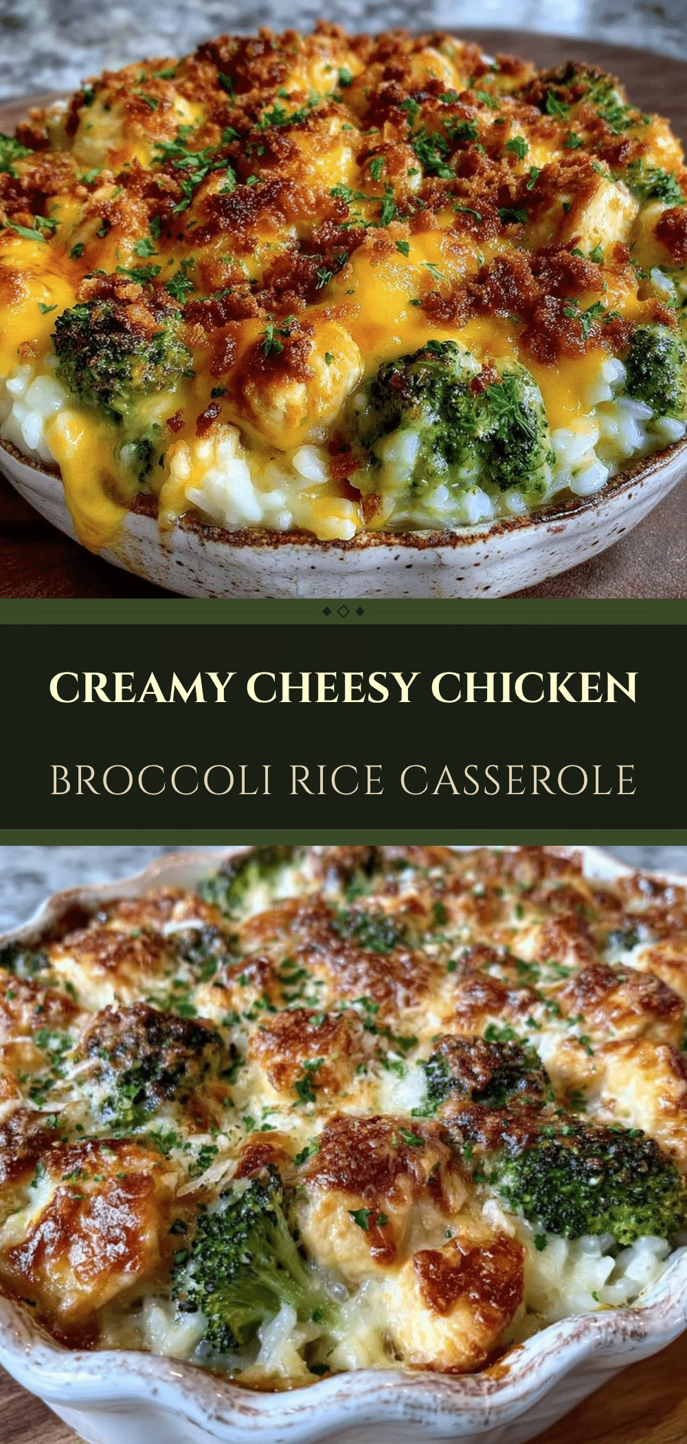 Cheesy Chicken Broccoli Rice Casserole: Simple One-Pot Meal 5 Cheesy Chicken Broccoli Rice Casserole recipe