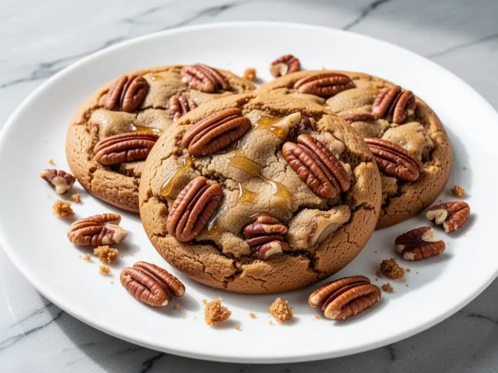 Chewy Fall Maple Brown Butter Cookies - featured image