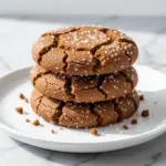 chewy molasses ginger cookies - featured image