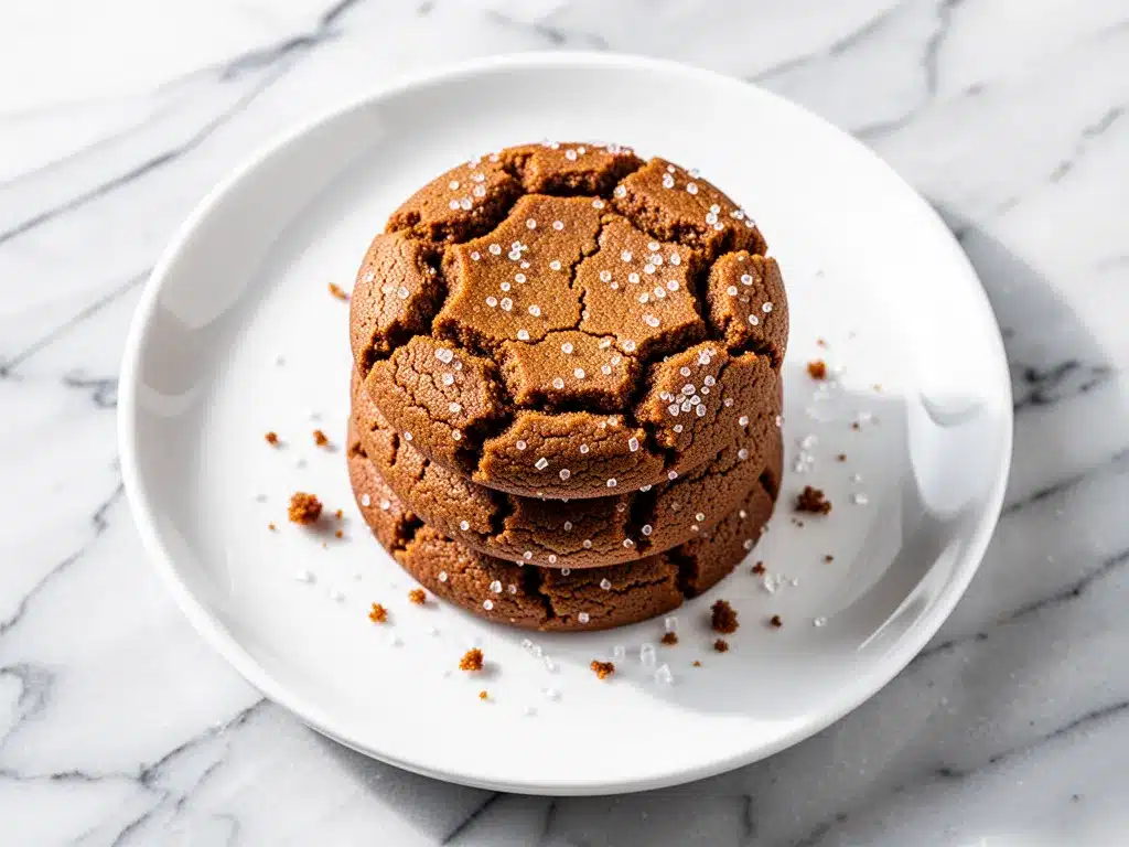 Chewy Molasses Ginger Cookies: 6-Ingredient Sparkling Sugar Treat 4 chewy molasses ginger cookies preparation steps