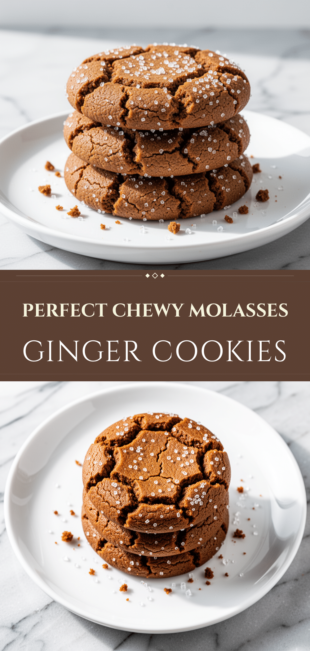 Chewy Molasses Ginger Cookies: 6-Ingredient Sparkling Sugar Treat 5 chewy molasses ginger cookies recipe