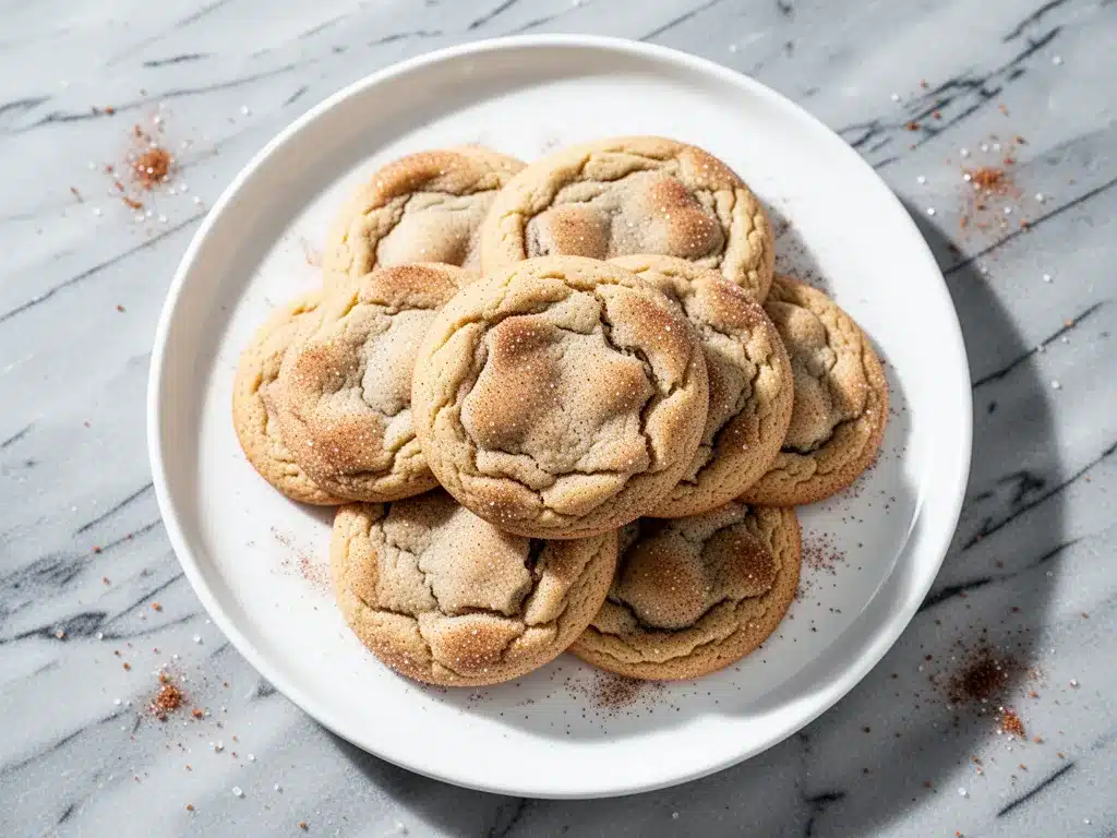 Chewy Snickerdoodle Cookies: Easy Cinnamon Sugar Crust 4 chewy snickerdoodle cookies preparation steps