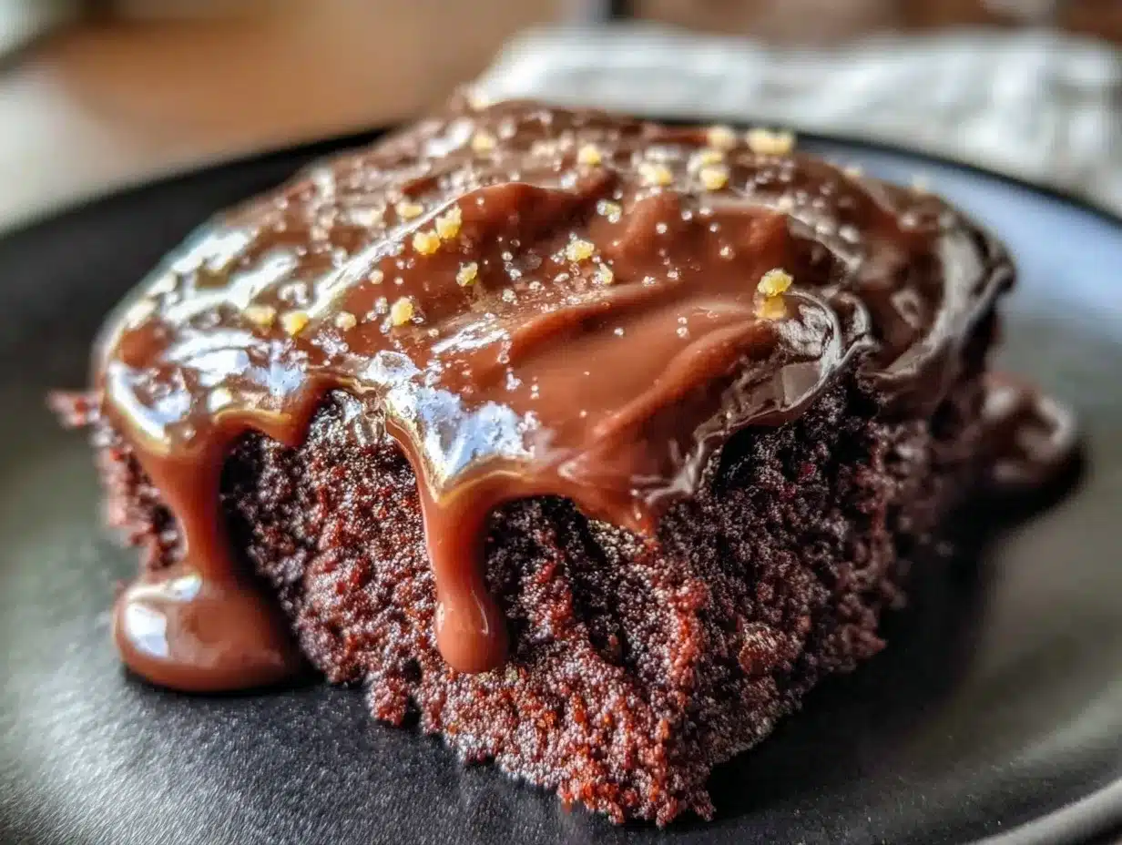 Ultra-Fudgy Chocolate Sheet Cake: Easy Kids Baking 4 chocolate sheet cake preparation steps