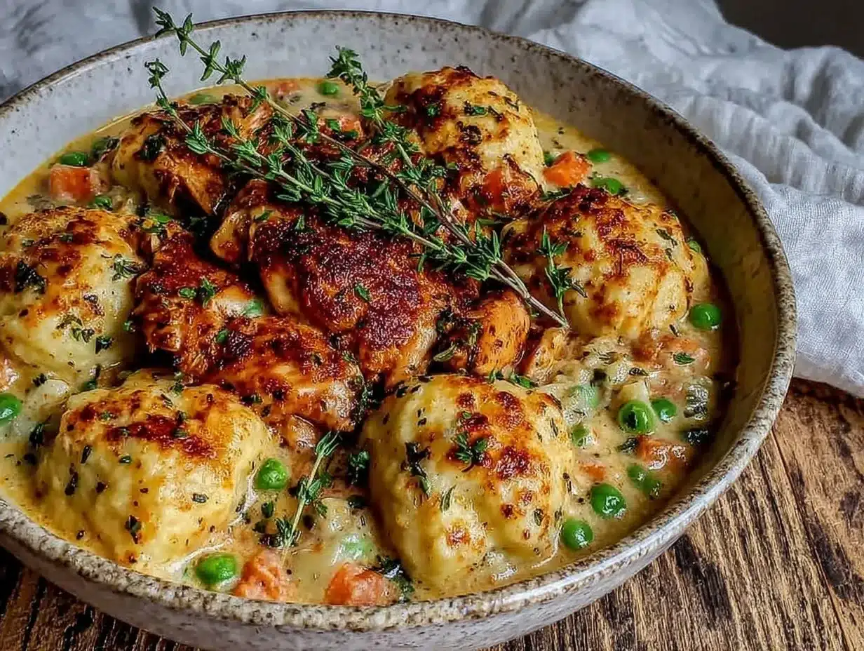 Cozy Fall Chicken and Dumplings: 1-Ingredient Budget Meal 4 cozy fall chicken and dumplings preparation steps
