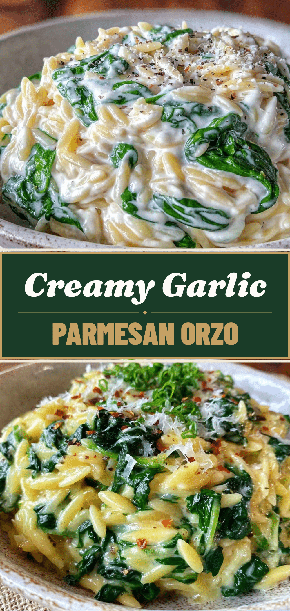 Creamy Garlic Parmesan Orzo: Gentle Self-Care Dinner 5 creamy garlic parmesan orzo recipe