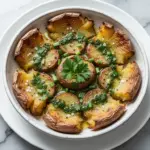 crispy smashed potatoes - featured image