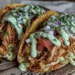 crockpot salsa verde chicken tacos - featured image
