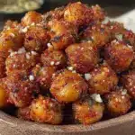 crunchy air fryer chickpeas - featured image