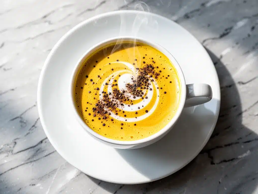 Dairy-Free Golden Turmeric Milk Latte: 3-Ingredient Morning Ritual 4 dairy-free golden turmeric milk latte preparation steps