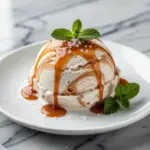 Dairy-Free No-Churn Salted Caramel Ice Cream - featured image