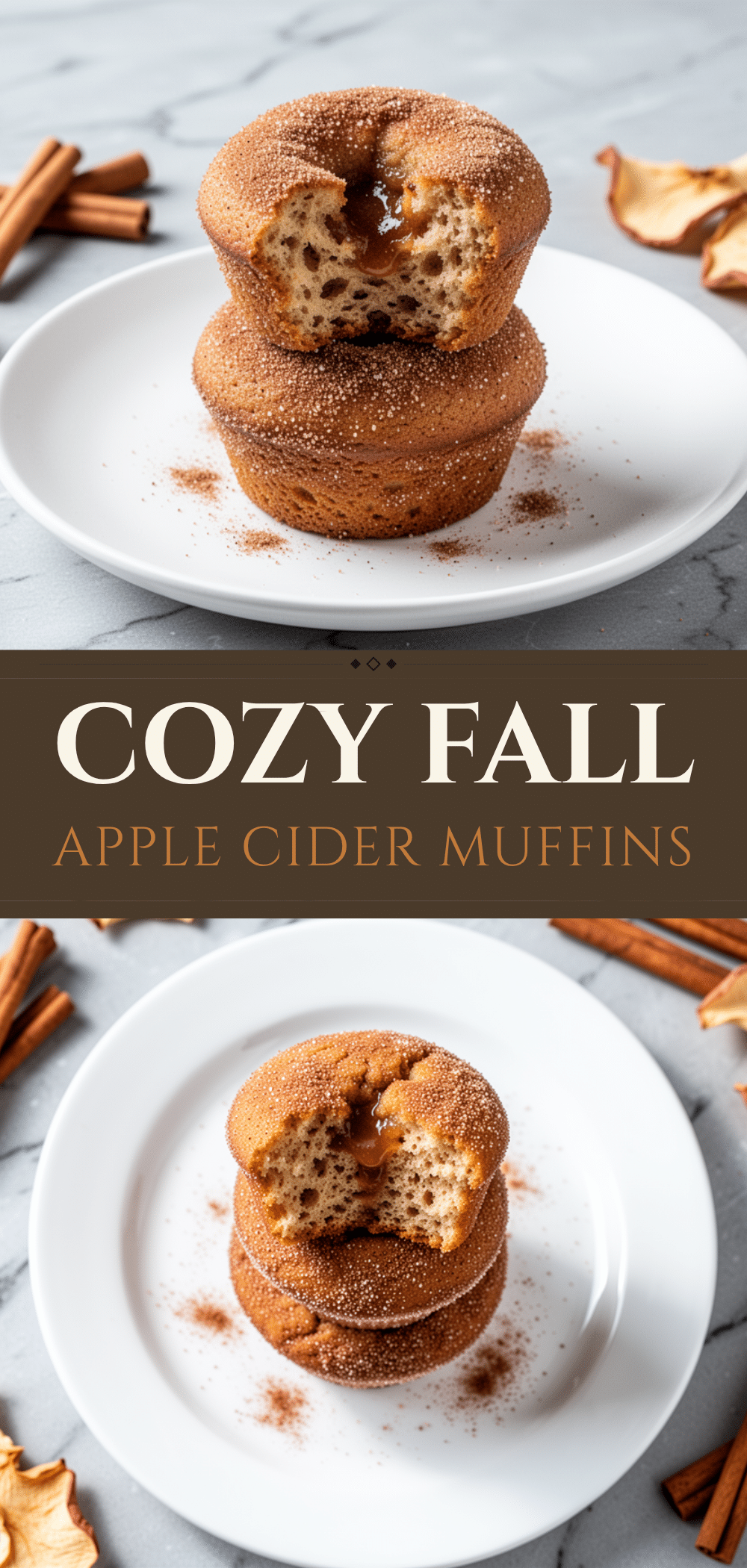 Fall Apple Cider Donut Muffins: 6-Step Recipe 5 Fall Apple Cider Donut Muffins recipe