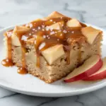 Fall Caramel Apple Sheet Cake - featured image