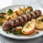 fall harvest sheet pan sausage - featured image