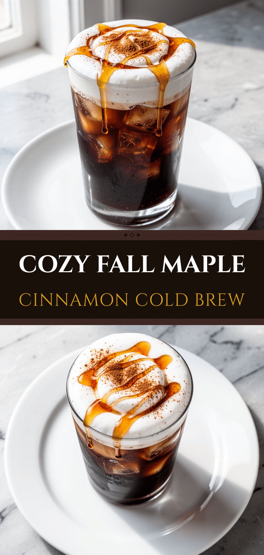 Fall Maple Cinnamon Cold Brew: 3-Step Perfect Cold Foam 5 fall maple cinnamon cold brew recipe