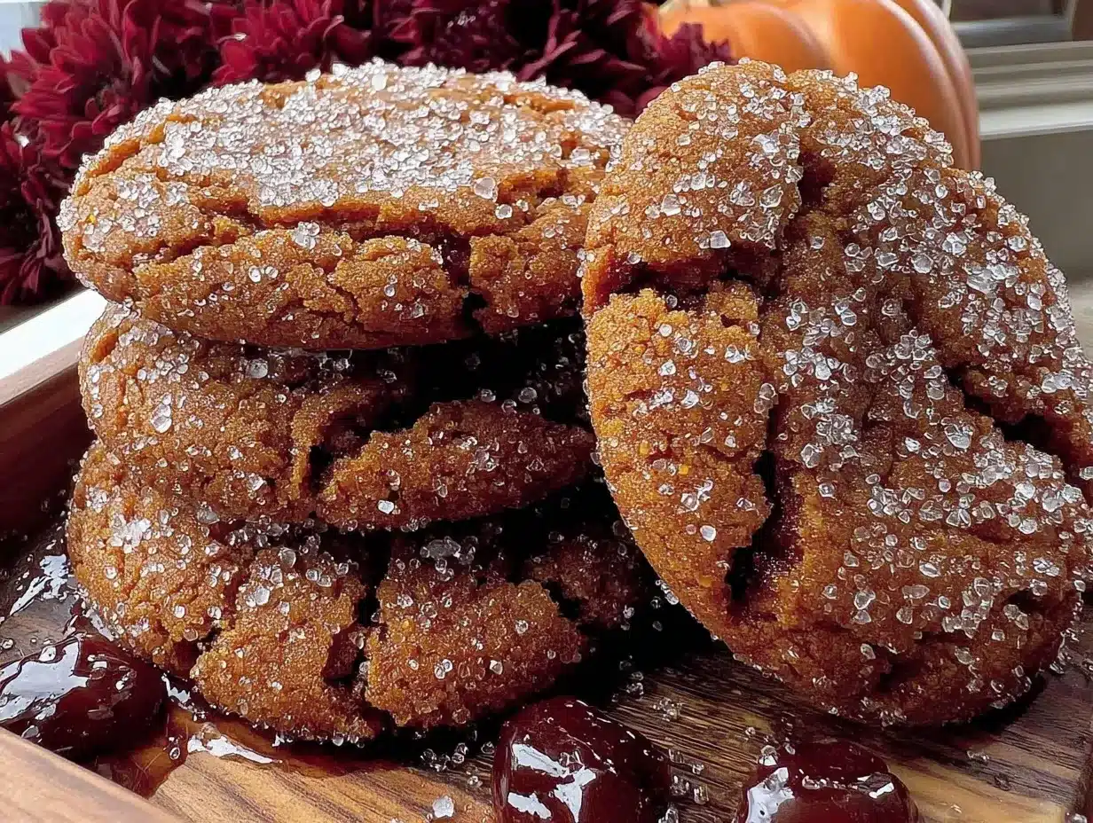 Fall Molasses Ginger Cookies: Easy 1-Bowl Sugar Cookie Recipe 4 fall molasses ginger cookies preparation steps