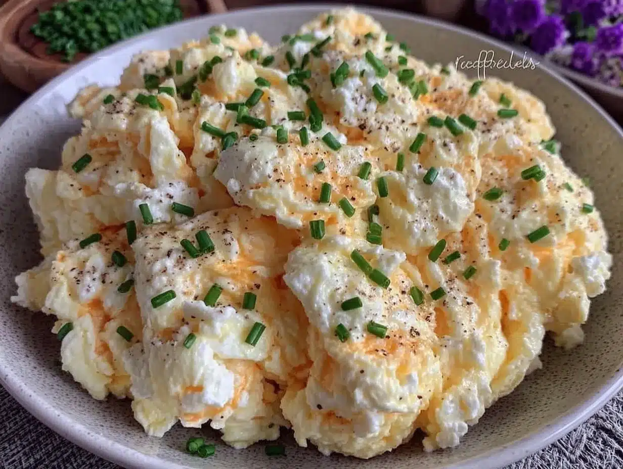 Fluffy Cottage Cheese Eggs: Best Quick Breakfast 4 fluffy cottage cheese eggs preparation steps