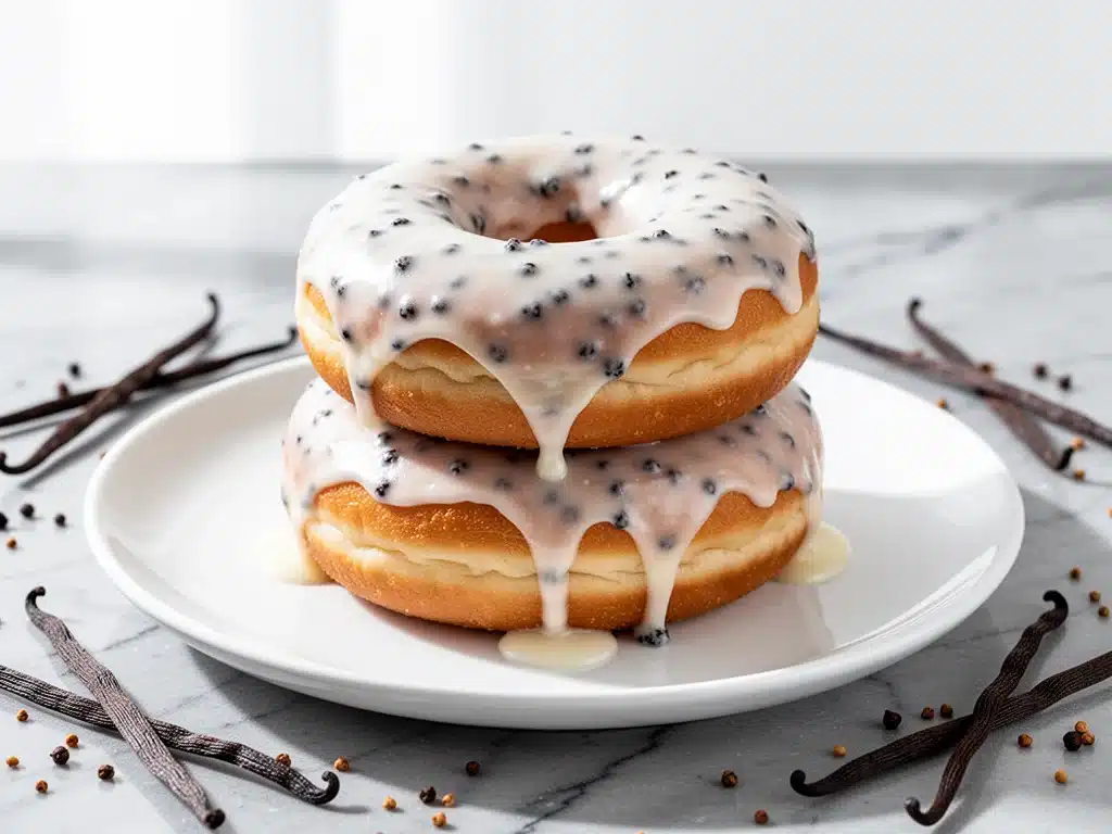 fluffy homemade glazed donuts - featured image