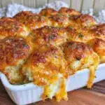 Football Game Day Pull Apart Pizza Sliders - featured image