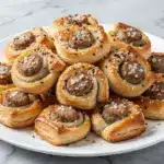 football sausage pinwheels - featured image