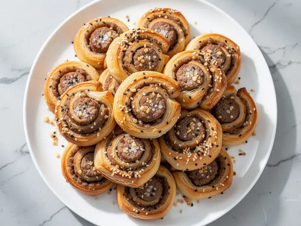 Football Sausage Pinwheels: Easy Game Day Dip 4 football sausage pinwheels preparation steps
