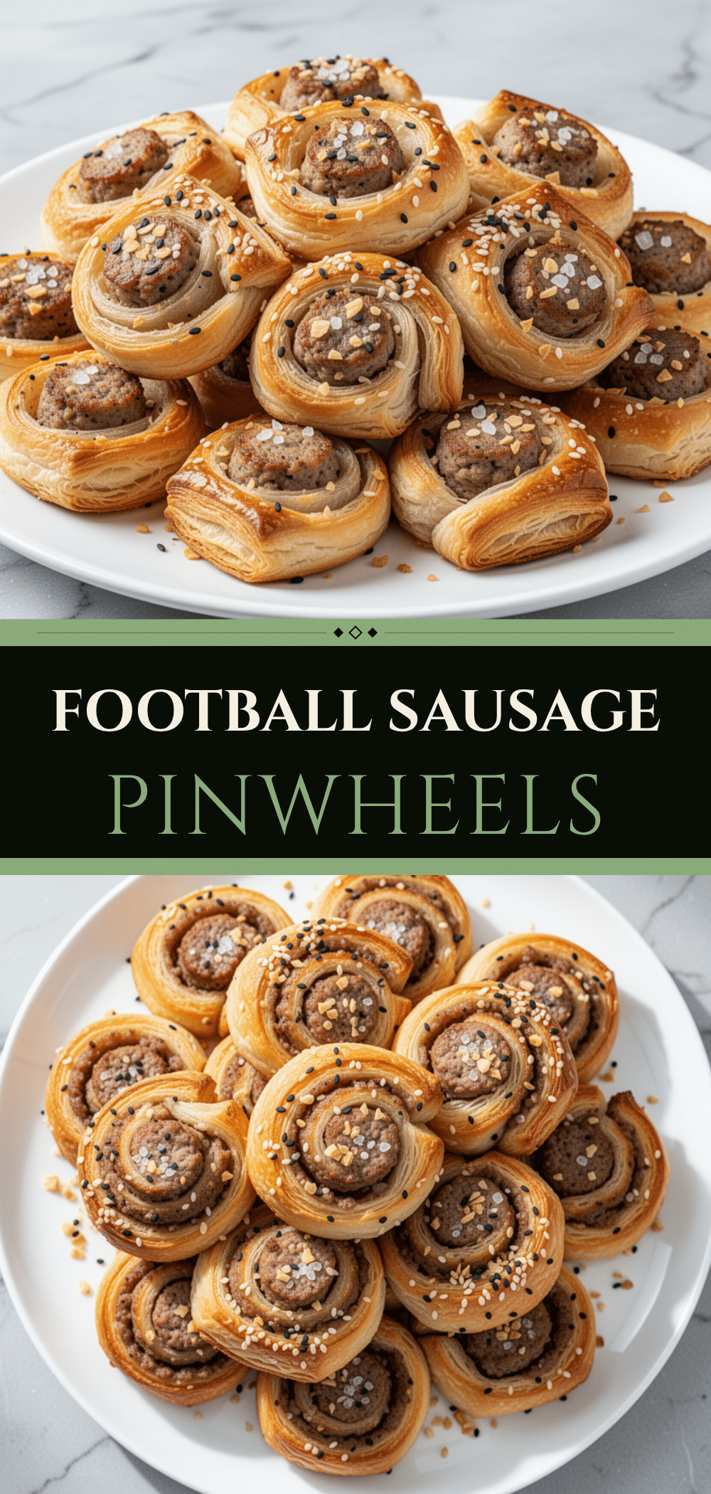 Football Sausage Pinwheels: Easy Game Day Dip 5 football sausage pinwheels recipe