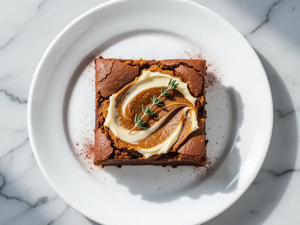 Fudgy Fall Pumpkin Brownies: 5 Best Cream Cheese Swirl Recipe 4 fudgy fall pumpkin brownies preparation steps
