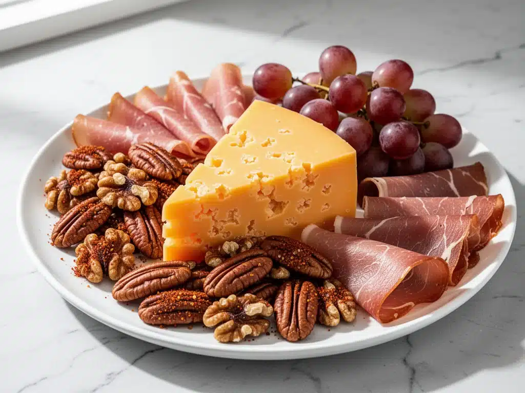 Game Day Football Charcuterie Board - featured image