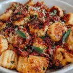 gluten-free brown butter sage gnocchi - featured image