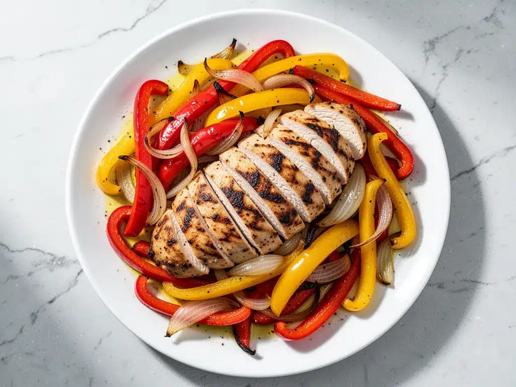 Gluten-Free Sheet Pan Chicken Fajitas: 15-Min Easy Dinner 4 gluten-free sheet pan chicken fajitas preparation steps