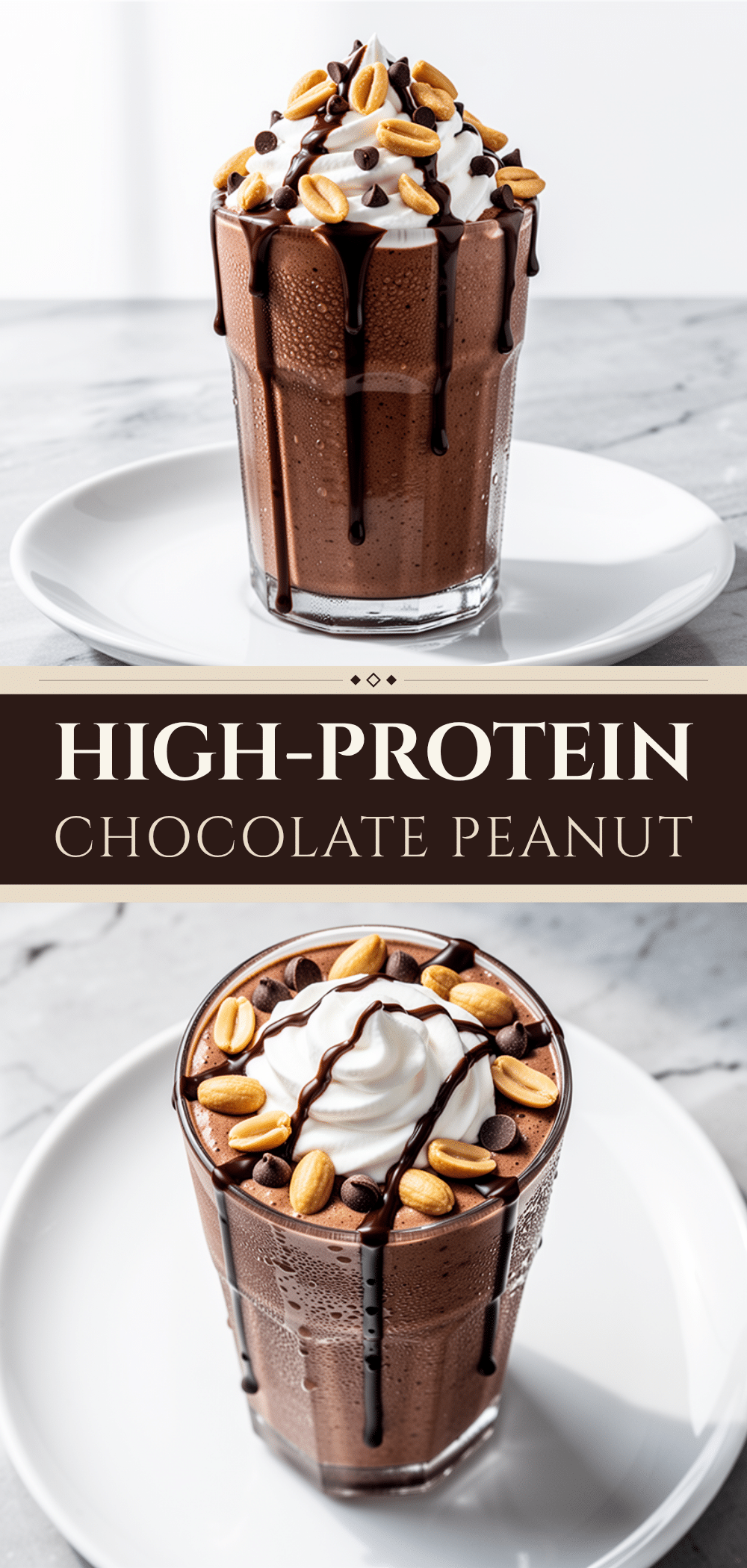 High-Protein Chocolate Peanut Butter Smoothie: 5-Ingredient Easy Breakfast 5 high-protein chocolate peanut butter smoothie recipe