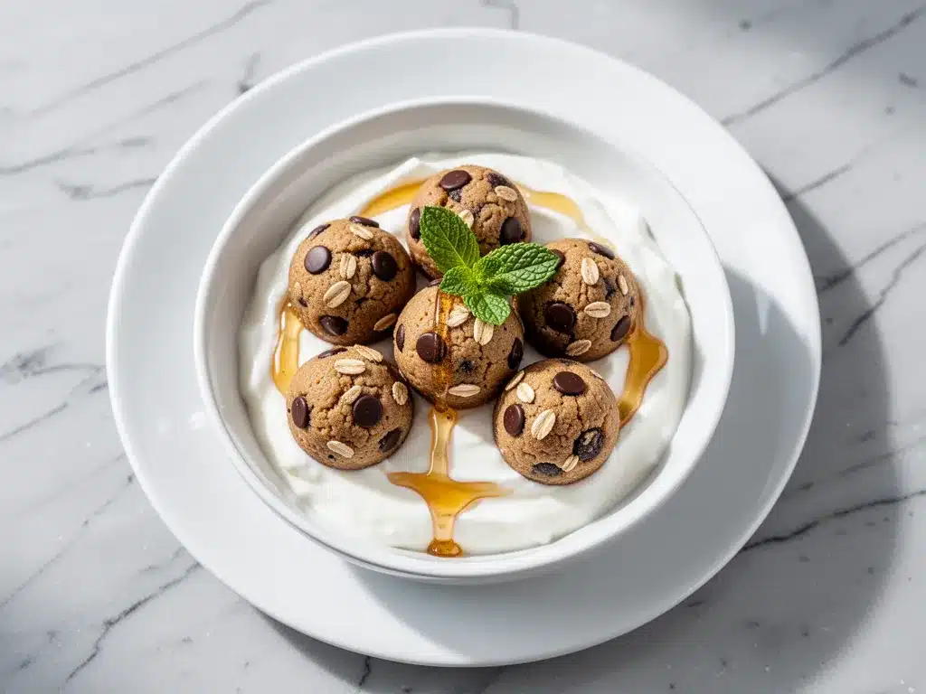 High-Protein Cookie Dough Bites with Greek Yogurt: Best 5-Ingredient Snack 4 High-Protein Cookie Dough Bites preparation steps