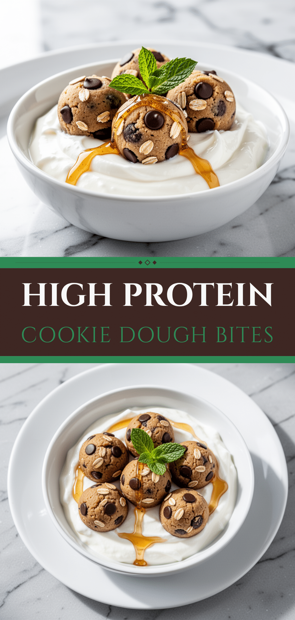 High-Protein Cookie Dough Bites with Greek Yogurt: Best 5-Ingredient Snack 5 High-Protein Cookie Dough Bites recipe