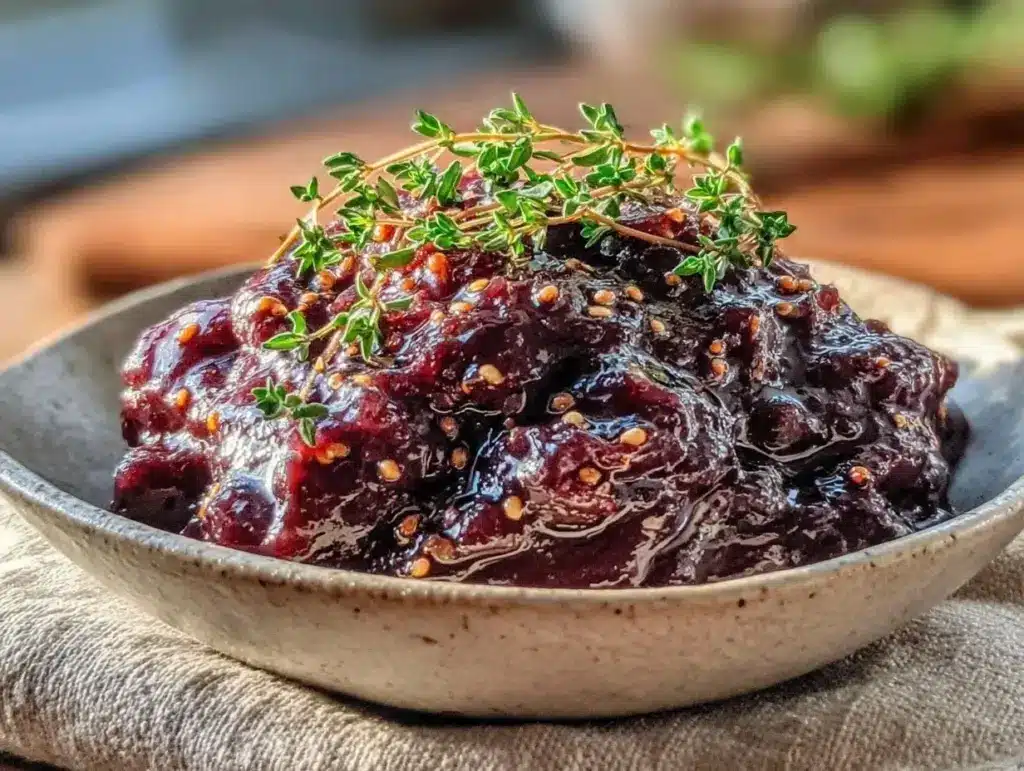 homemade fig jam - featured image