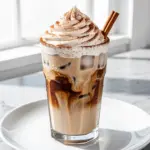homemade horchata iced coffee - featured image