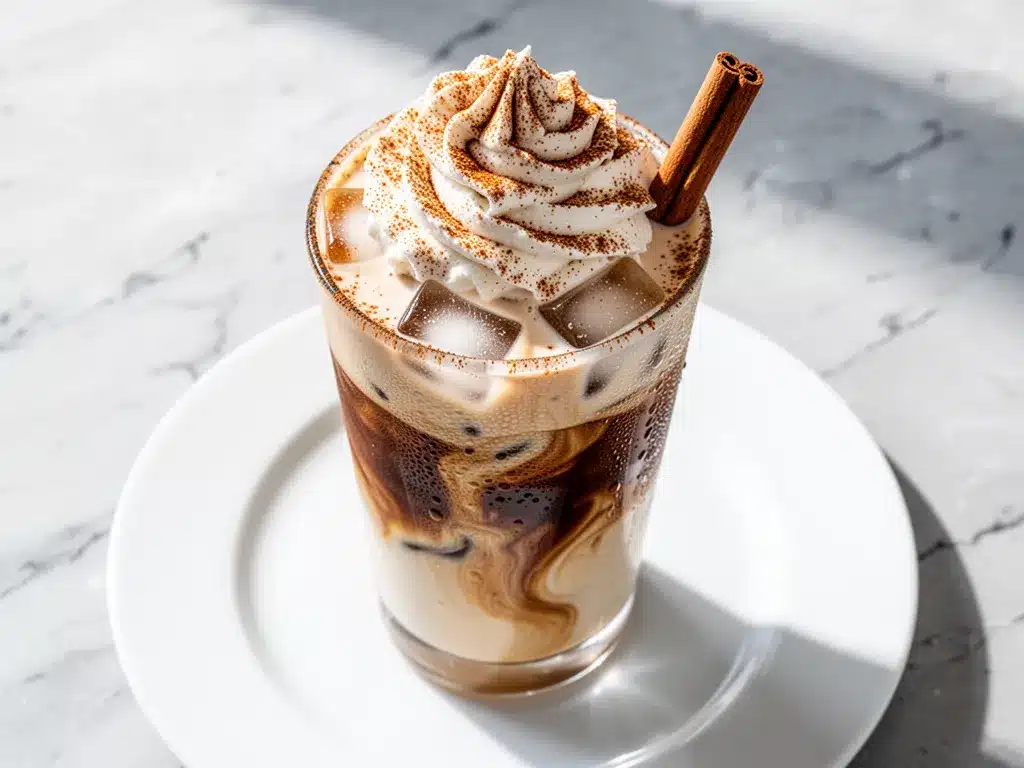 Homemade Horchata Iced Coffee: 5-Min Easy Cinnamon Cream 4 homemade horchata iced coffee preparation steps