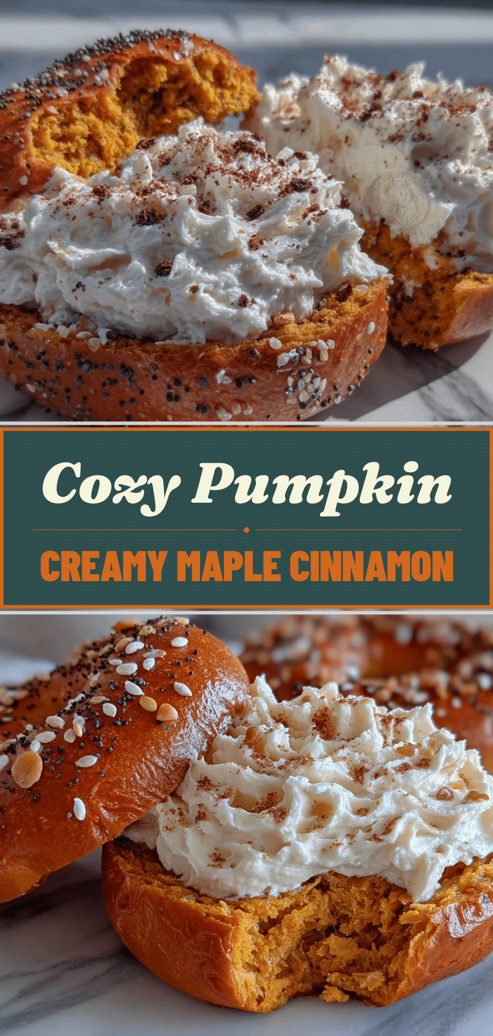 Homemade Pumpkin Bagels: 5 Easy Autumn Recipes 5 homemade pumpkin bagels recipe