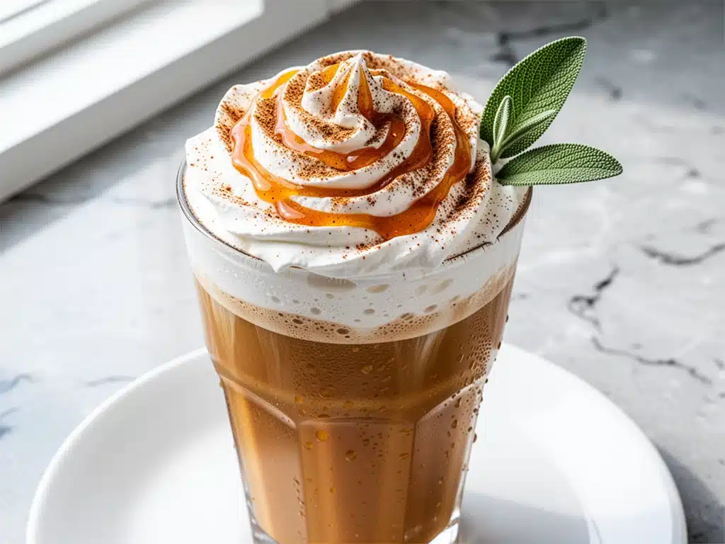 homemade pumpkin spice latte syrup - featured image