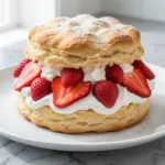 homemade strawberry shortcake - featured image