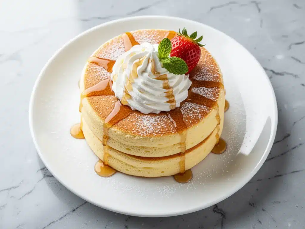 Japanese Souffle Pancakes: Easy Brunch Recipe 4 Japanese Souffle Pancakes preparation steps