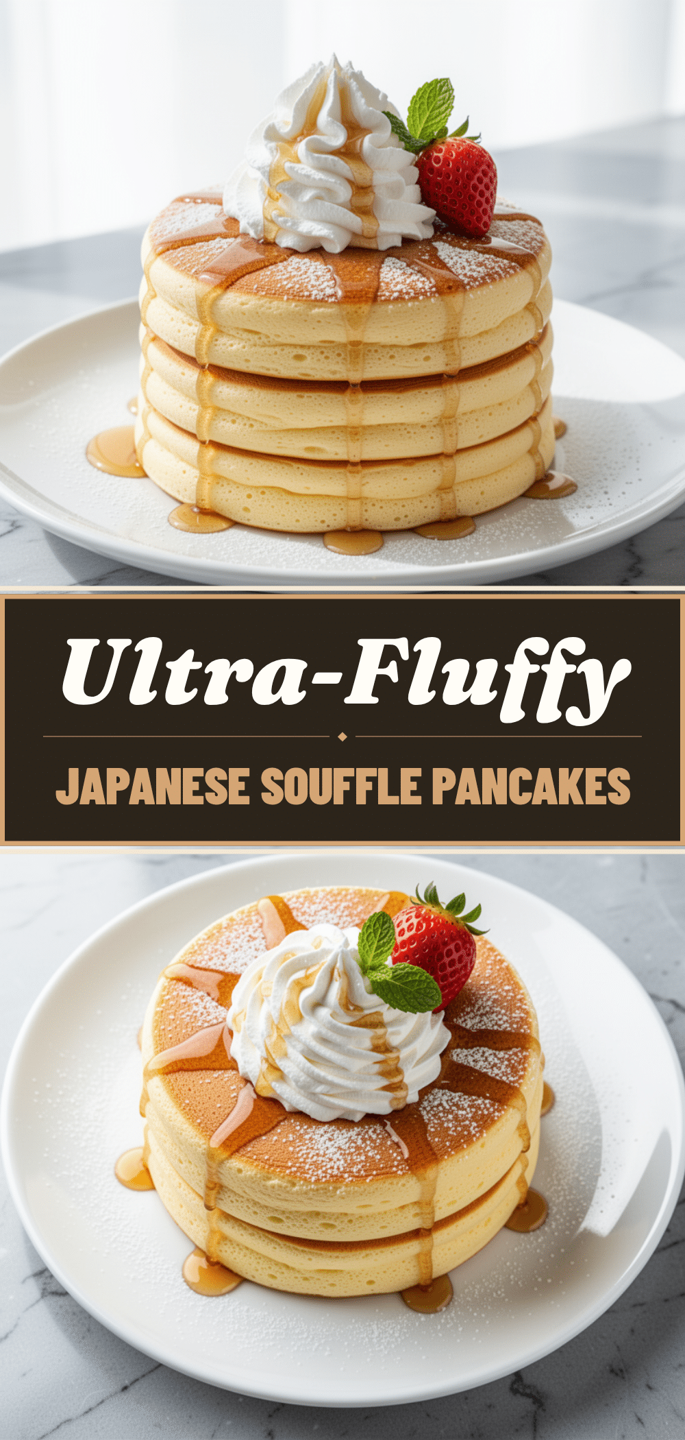 Japanese Souffle Pancakes: Easy Brunch Recipe 5 Japanese Souffle Pancakes recipe