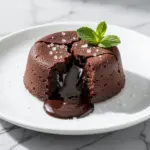 keto chocolate lava cake - featured image
