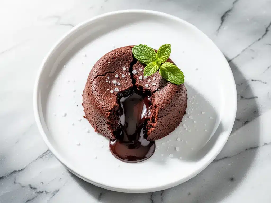 Keto Chocolate Lava Cake: Best 10-Minute Almond Flour Recipe 4 keto chocolate lava cake preparation steps