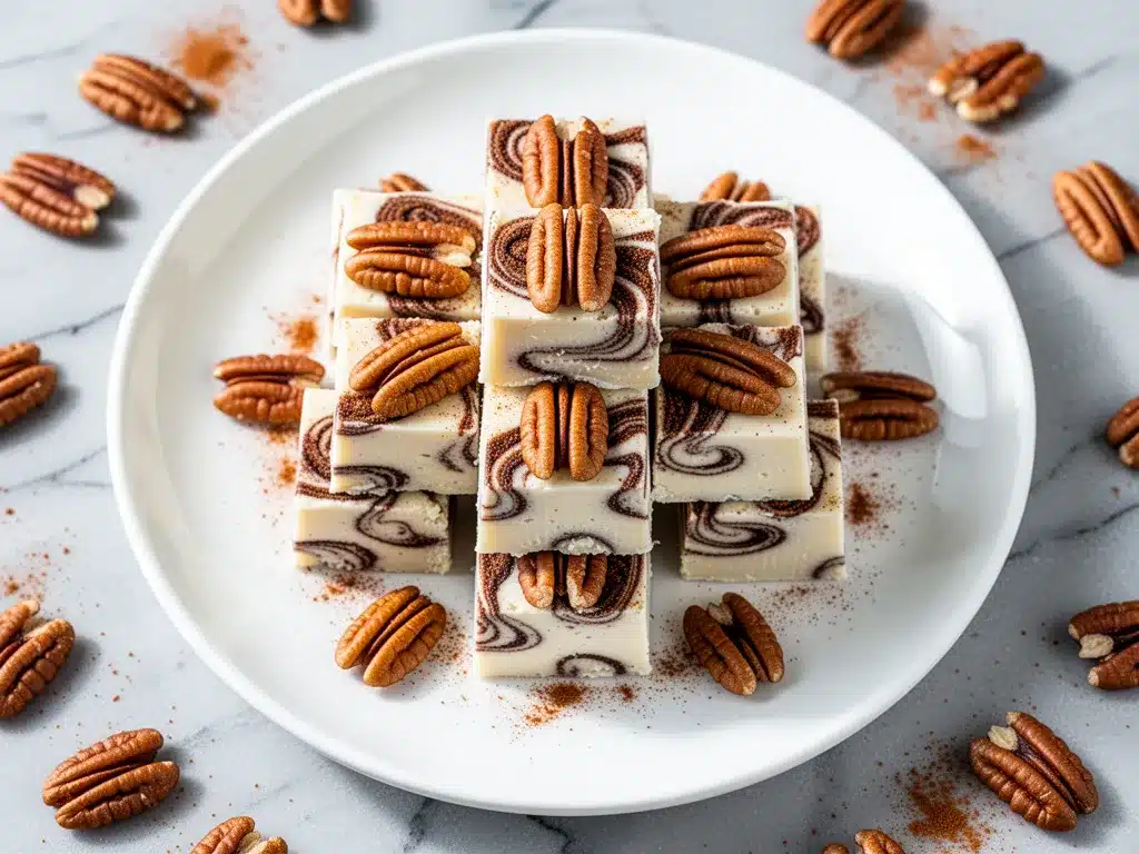 Keto Cinnamon Pecan Fat Bombs: 3-Ingredient Cream Cheese Recipe 4 keto cinnamon pecan fat bombs preparation steps