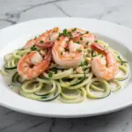 Keto Creamy Garlic Butter Shrimp - featured image