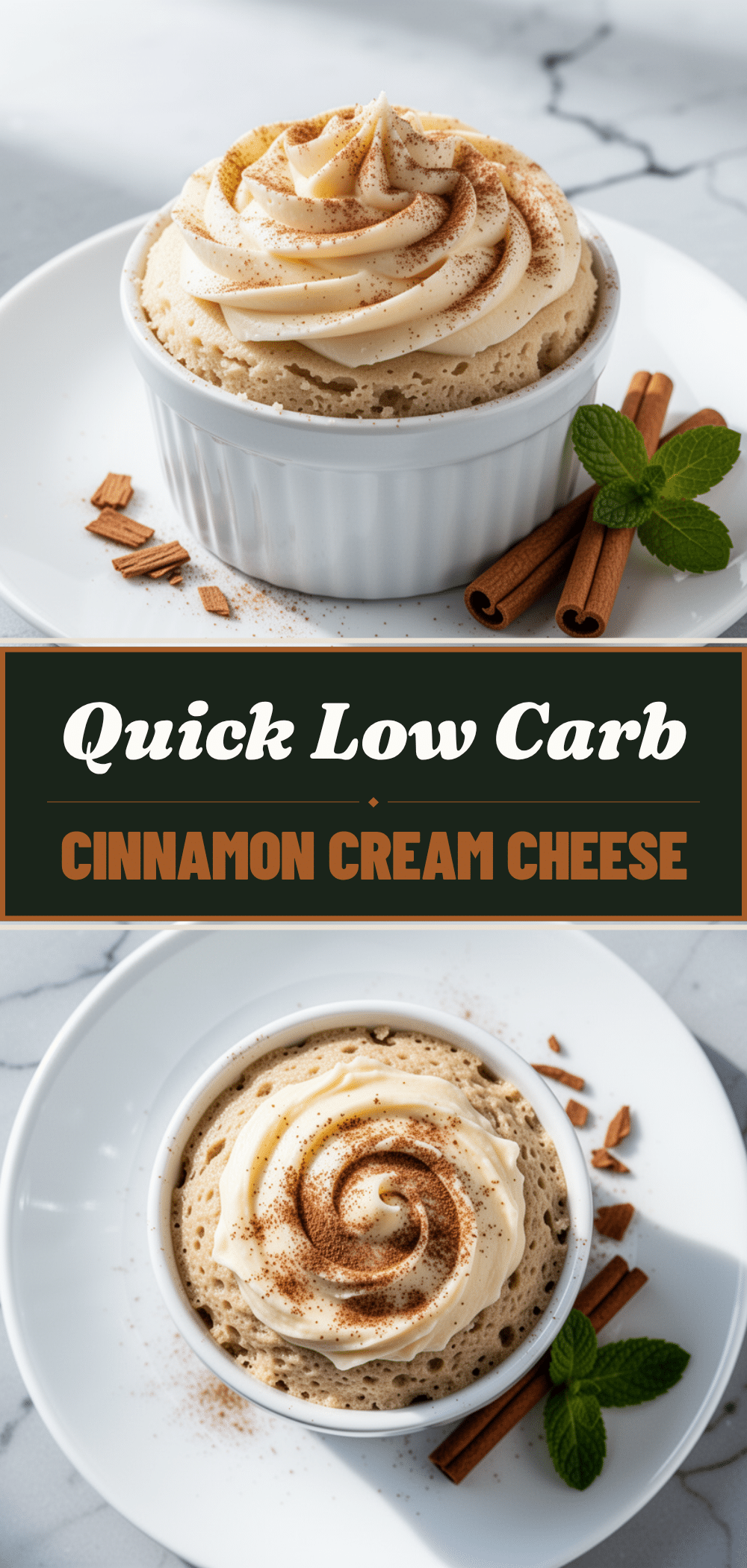 Low-Carb Cinnamon Cream Cheese Mug Cake: 3-Min Easy Keto 5 low-carb cinnamon cream cheese mug cake recipe