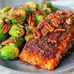 Maple Bourbon Glazed Salmon - featured image