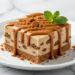 no-bake Biscoff cheesecake bars - featured image