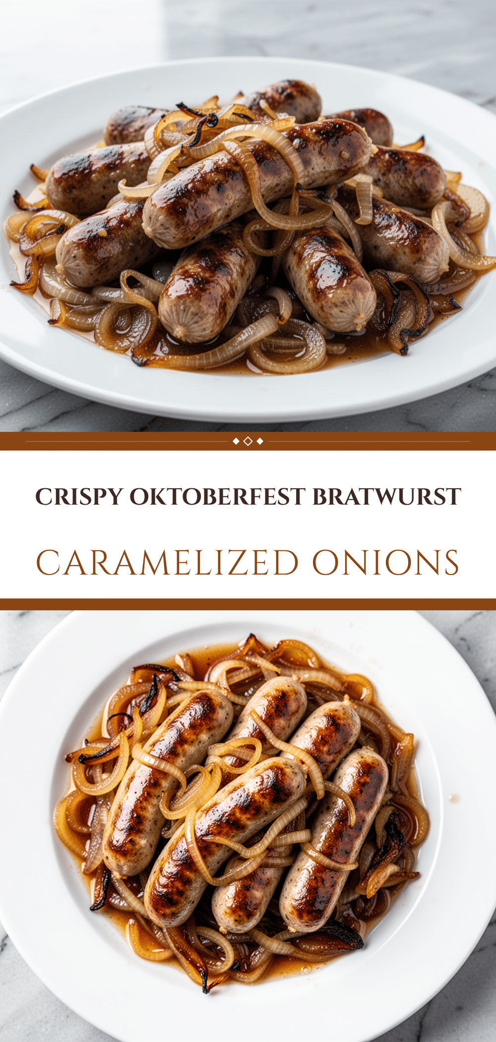 Oktoberfest Bratwurst with Caramelized Onions: Easy Party Recipe 5 Oktoberfest Bratwurst with Caramelized Onions recipe