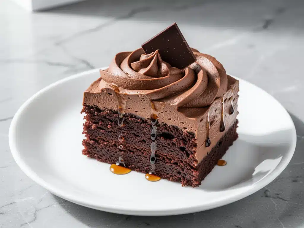 Oktoberfest Dark Beer Chocolate Cake - featured image